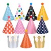 Pack de Gorros de Fiesta de Papel CHICON para Cumpleaños,