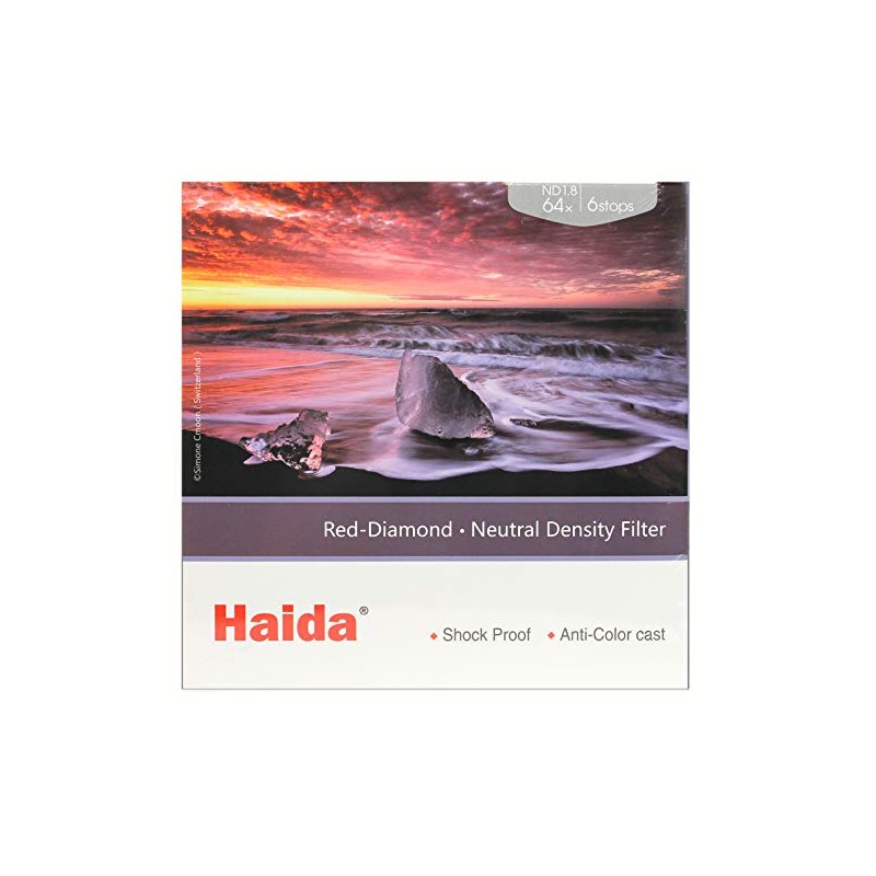 Haida Red Diamond Shockproof Filter 100mm ND64 1.8 6 Stop