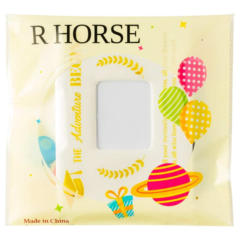 R HORSE 2025 Graduation Guest Book - 2Pcs Elegant White