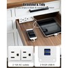 in Drawer Outlet Kit, 2 AC & 2 USB-A Ports,