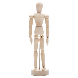 ENN LLC Wooden Drawing Pose Doll Doll Art Photography Home Decor 30cm Height