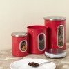 Home Basics 3 Piece Canister Set for the Kitchen Kitchen