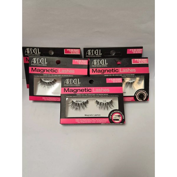 Ardell 5 Pack Ardell Professional Magnetic Lashes Singles 113 Tapered