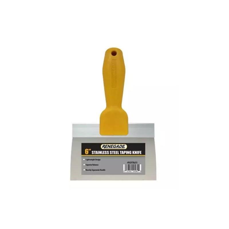 Renegade Tools+ Advance Drywall Taping and Finishing Knife Set: 6,10,12"