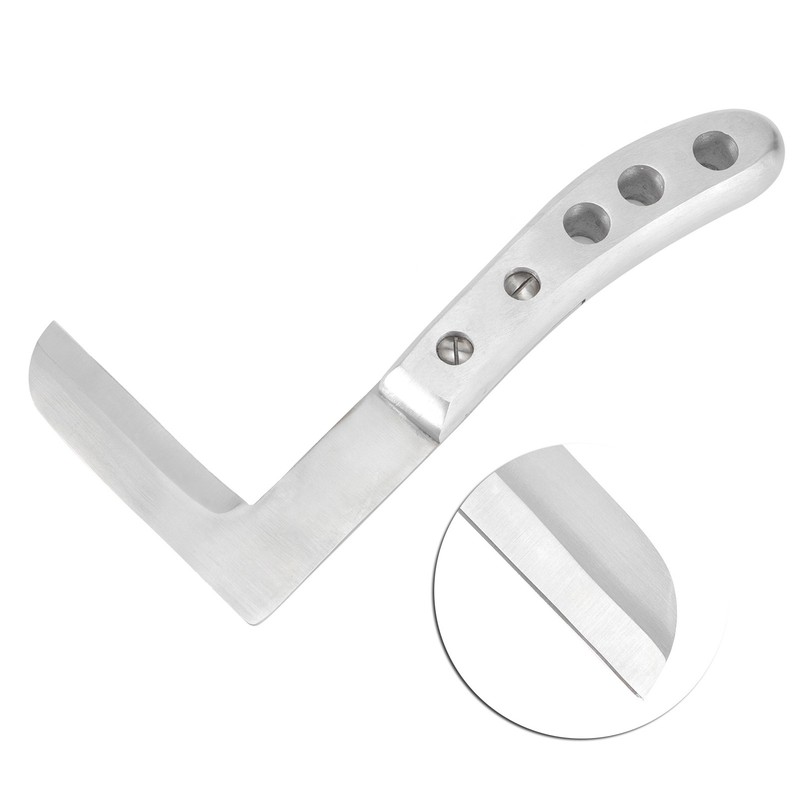 Portable L Shape Hoof Knife Trimming Tool for Cattle Horse