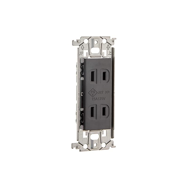 Panasonic WTL13523HK Double Outlet with Embedded Door (with Metal Frame)