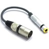 VITALCO XLR Male to 6.3 mm Mono Jack Socket Adapter