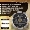 TROJAN Platinum Professional Contractor Mortar Raking Diamond Blade/Diamond Disc -