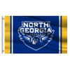 College Flag Outdoor Compatible for Nighthawks,North Georgia Outside UNG 3x5