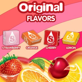STARBURST Original Full Size Fruit Chews Candy Bulk, Chewy Candy for Parties, 2.07 oz (36 Single Packs)