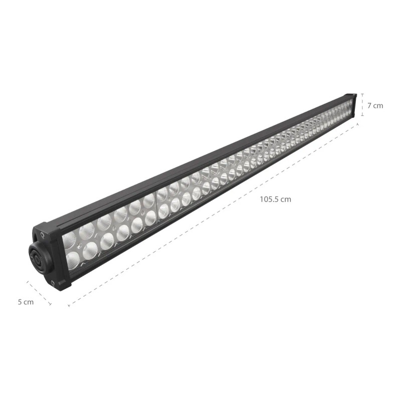 Barra Led Recta 42 Pulgadas Hiper Luz Techo Para Jeep