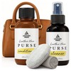 Leather Purse Cleaner & Conditioner Kit – 4pc Set with