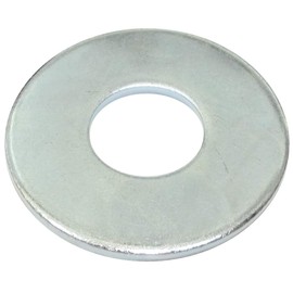 AERZETIX - C44426 - Set of 20 Flat Washers Wide - Washers - M18 x 48 mm - Thickness 3 mm - DIN9021 - Made of Galvanised Steel - Colour Silver - Mounting Bolt Screw Nut Attachment