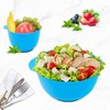 BoxedHome Mixing Bowl Set Mixing Bowl Set Plastic Salad Bowl