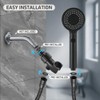 DOILIESE Shower Head with Handheld Spray High Pressure Shower Head