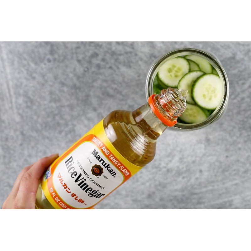 Marukan Seasoned Gourmet Rice Vinegar, 1 Gallon (Pack of 2)