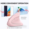 TECKNET Ergonomic Mouse, Wireless Bluetooth Vertical Mouse, 4800 DPI High
