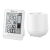 Miraval Design Wireless Weather Station with Rain Gauge Date Display