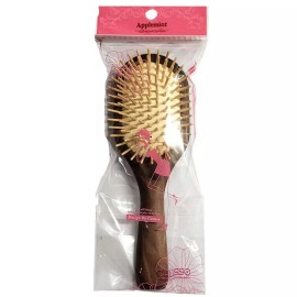 yck30 [yck30]빗을 쓸때마다 나무향이 은은해요 사각 헤어브러쉬 중[뷰티] Wood Scent Hair Brush, Square Hairbrush for Beauty Care