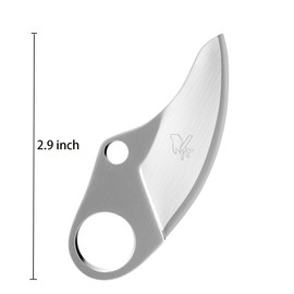 Electric Pruning Shears Replacement Blade, 30mm/1.2″ Cutting Diameter SK5 High Carbon Steel Blade with All The Tools Needed for Replacement., Only Compatible Applicable to 1.2inch 30mm Model