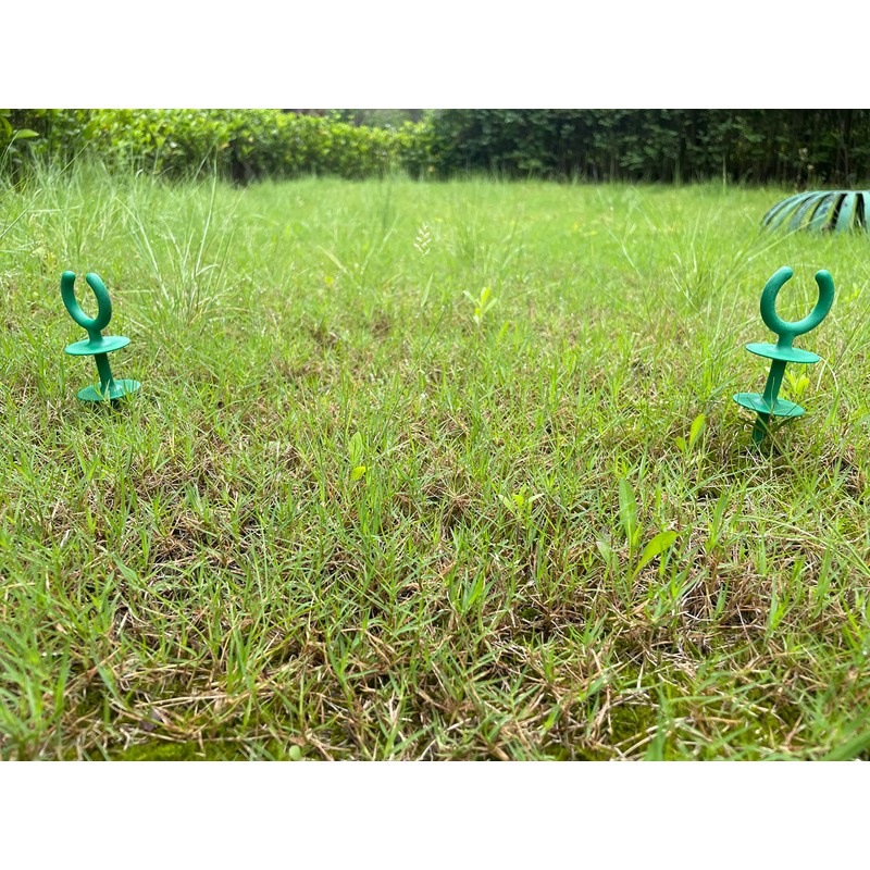 10 Pcs Green Garden Hose Guide holiday lights Holder High