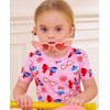 babee Reshinee Bamboo Viscose Toddler Girls Kids Pajama Sets Short