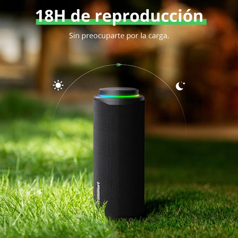 Tronsmart T8 Bocina Bluetooth Portátil 40w Sonido De 360