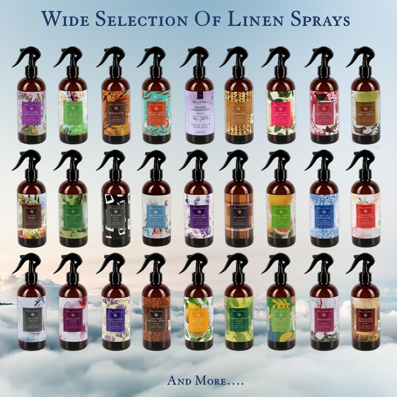 Abbey & Sullivan Linen Spray, Fresh Laundry Scent with Fresh