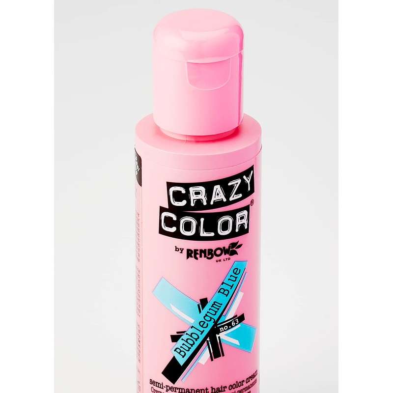 Crazy Color by Renbow 63 Bubblegum Blue 100 ml