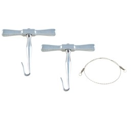 Gigli Saw Twisted Wire with 2 Handles Complete Set (multiple saw length to choose) | Medixplus (With 20" Twisted Wire Saw)