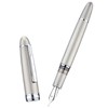 Asvine J16 Brushed Titanium Fountain Pen Jowo Medium Nib Piston