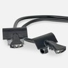 Click&Fit Adjustable Windshield Washer Nozzles Kit compatible with Mitsubishi Outlander