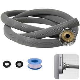 Dehumidifier Drain Hose 3/4 Inch FHT Connection, With Brass Joint To Prevent Water Leakage, Fully Compatible With Most Of Dehumidifiers，5ft