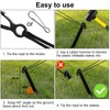 Fabulas Inflatable Stakes Set, 12 Pcs 8.5’’ Heavy Duty Plastic