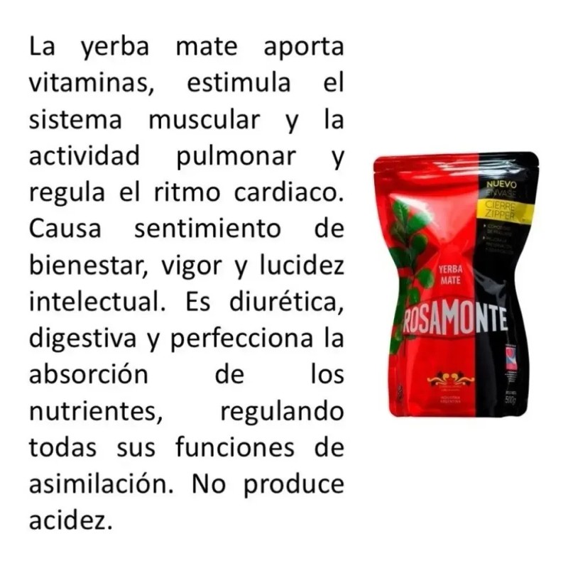 Yerba Mate Rosamonte 1 Kg