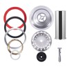 UNI-DRAIN Kitchen Sink Drain Stainless Steel Replacement Kits for Opening