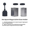 LiGuVCY 5C Collet Block Set Collet Holder, 5C-CB Collet Block