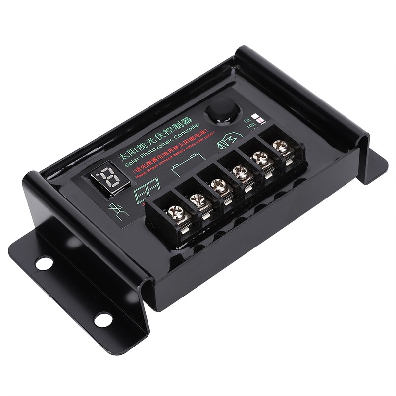Solar Panel Regulator Power Generation Controller Waterproof 10A 9.6V 11.1V