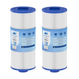 POOLNEAT 14081 SPA Filter Replacement for Jacuzzi Filters J300,6000-383A,6CH-960,J400,Filbur FC-2800,6540-476,6540-383,PJW60TL-F2S,Hot Tub Filter with Closed Handle(Not be Removed),60 sq.ft,2Packs