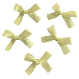 NiceYnn 40 Stück Haarspangen, Krokodil, Schleife, Mini-Haarspangen, Frisierzubehör für Frauen, Mädchen, Geburtstag, Party, Gelb