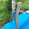 12cm Large Fixed Stainless Steel Clothespin 1P 8ea