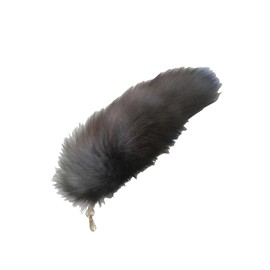 Izemisonico Tail Keychain, Fur Fashion, 15.7 inches (40 cm), Voluminous and Fluffy, Gal Tail, Accessory, Bag Charm, Costume, Interior Design, SNS Photography, Anima, Strap, Kids, Adults, Gift, Genuine