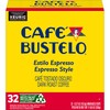 Café Bustelo Espresso Style Dark Roast Coffee, 32 K Cups
