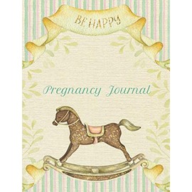 Pregnancy Journal: Beautiful large 8.5 x 11 inches with 195 pages of quality cream paper to document your pregnancy journey.