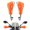 WODHMIEY Dirt Bike Handguards Hand Guards,Adjustable Handlebar Hand Guards,Motorcycle Handguards
