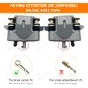 Rear Left Right Brake Caliper Assembly for Polaris RZR 900/900S