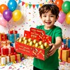 TMIXIU 10 Pack Dinosaur Surprise Egg Building Blocks Set, Smashable