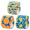 Babygoal Baby Swim Diapers 3 Pack for 0-8 Months Infant