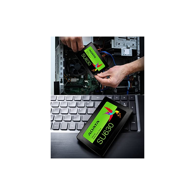 ADATA Ultimate SU630 480GB Solid State Drive, black