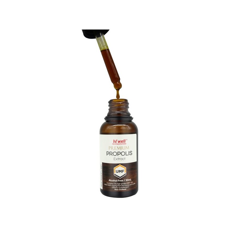 Highwell 하이웰 프리미엄 액상형 프로폴리스 익스트랙트 무알콜 스포이드 UMF20+ 30ml
